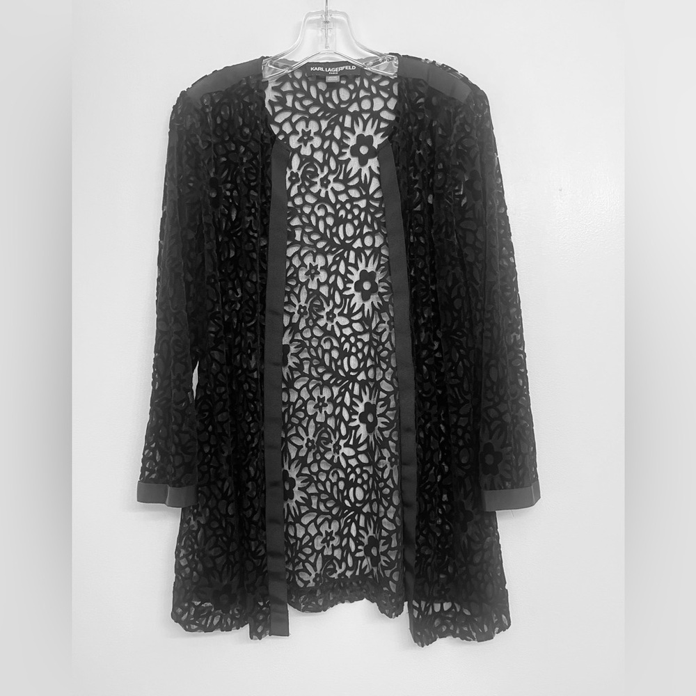 KARL LAGERFELD Paris Lace Jacket size XS